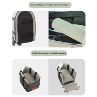 Siège de sécurité pour chat et transporteur portable pour animaux de compagnie, facile à nettoyer, détachable, accessoires pour chats