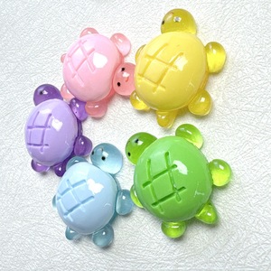Accessoires en résine tortue bonbon mignons et tendance avec colle pour DIY, matériau de décoration pour coques de téléphone portable, vente en gros - Product Image 3