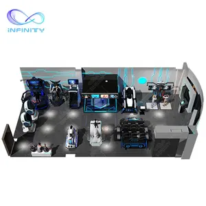 Indoor Multiplayer Gaming HTC Game Station Platform 9D Cinema Vr Room Escape Virtual Reality Equipment Vr Amusement Theme Park
