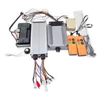 Contrôleur de véhicule sur chenilles 24V/60V pour avion modèle, tondeuse télécommandée, tricycle d'ingénierie, moteur brushless 800W