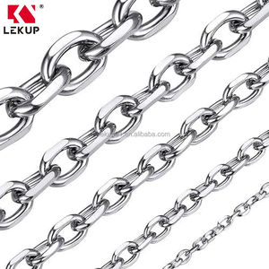 Chaîne de levage d'ancre marine sur mesure, chaîne soudée en acier inoxydable robuste, maillon de chaîne métallique suspendu - Product Image 2