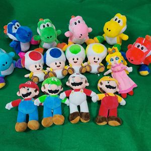 <span class=keywords><strong>Mini</strong></span> Poupée en Peluche Mignonne de 4 Pouces, Figurine Anime Dragon Dinosaure Champignon Garçon Princesse, Porte-clés et Pendentif de Sac à Dos - Product Image 1