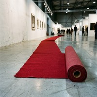 Tapis d'exposition écologique 100 % polyester, feutre non tissé aiguilleté, épaisseur, largeur, longueur, couleur, grammage personnalisables