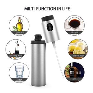 Good Quality Portable One Hand Operate <b>Oil</b> Vinegar Spray / Stainless Steel Spray Oli <b>Bottle</b> - Product Image 6