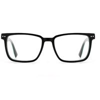 Montures de lunettes rectangulaires en acétate pour hommes 2025 – Lunettes tendance pour hommes