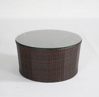 Allwetter-Rattan Outdoor Runde Lounge-Möbel Komfortables Wasserfestes Garten-Terrassen-Rattan-Kreissofa