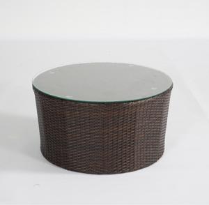 Canapé circulaire d'extérieur en rotin résistant aux intempéries, confortable et imperméable pour <span class=keywords><strong>jardin</strong></span> et patio - Product Image 4