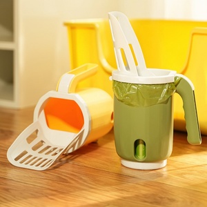 ที่ตักทรายแมวขนาดใหญ่ จัดเก็บสะดวก ล้างทำความสะอาดง่ายสำหรับขยะของแมว - Product Image 3