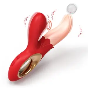 Tongue Swing Frequency Conversion G-spot Vibrator Egg Jumping Female AV Tongue Licking And Tapping Massage Masturbator