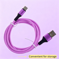 Cable USB C de Carga Rápida Tipo C para Teléfono Móvil, Tableta y Portátil