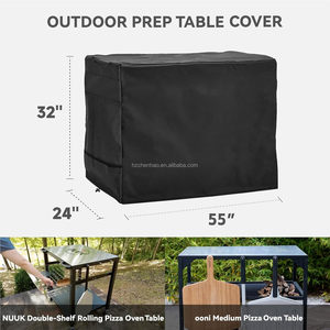 Housse de protection pour bac à feu de terrasse avec sangle d'épaule, en tissu Oxford imperméable et robuste, pour mobilier d'<span class=keywords><strong>extérieur</strong></span>, housse d'hiver - Product Image 2