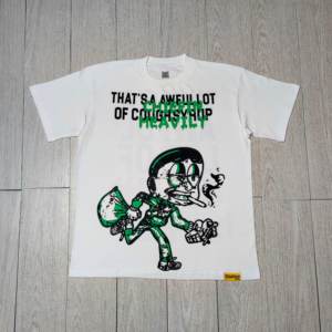 T-shirt 'That's <span class=keywords><strong>a</strong></span> Awful Lot of Cough Syrup' Classica, di Alta Qualità, 100% Cotone, con Capacità di Scansione Riflettente - Product Image 5