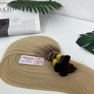 Best Quality Virgin Human Hair Bulk <b>Extensions</b> Cuticle Aligned Ombre Remy Hair from Factory Supplier <b>Cheap</b> price - Product Image 4