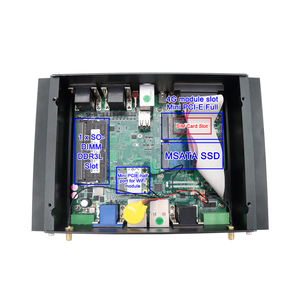 คอมพิวเตอร์อุตสาหกรรมขนาดเล็ก I5-10210U Intel Core ประสิทธิภาพสูงพร้อม DDR4 RAM <span class=keywords><strong>2</strong></span> * Win10 Wes 7/10 Linux eu/au/cn ปลั๊กใหม่ - Product Image 2