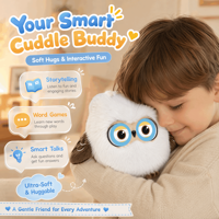 KI-Interaktives Plüsch-Eulen-Spielzeug Intelligentes Elektronisches Haustier für Kinder Geburtstags- und Feiertagsgeschenk Großhandel