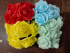 3 M20 <span class=keywords><strong>Led</strong></span> hoa nhân tạo vòng hoa <span class=keywords><strong>Led</strong></span> đèn pin hoạt động lãng mạn màu đỏ hồng trắng tăng Đèn hoa hồng chuỗi đèn - Product Image 6