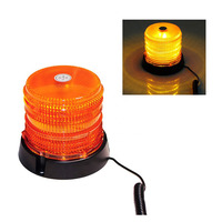 12V-30V LED-Stroboskop-Warnleuchte Bernsteinfarbene Straßenbeleuchtung Magnetisches Notfall-Blinklicht 24V Rote Wasserdichte Verkehrslampen