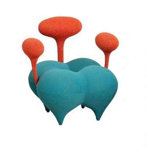 Sillón decorativo de diseño moderno de lujo con respaldo alto, sofá tapizado pequeño y duradero para sala de estar individual - Product Image 1