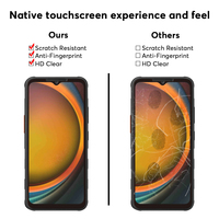 Protecteur d'écran en verre trempé 2.5D Full Cover pour Samsung Galaxy X Cover 7/7 Pro