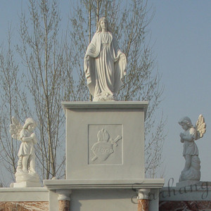 Altar de mármol alto de la Virgen María y Ángel <span class=keywords><strong>para</strong></span> Iglesia - Product Image 3