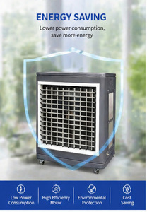 Ventilateur de refroidissement d'air industriel à grand débit, ventilateur de refroidissement par évaporation portable pour usage en usine - Product Image 2