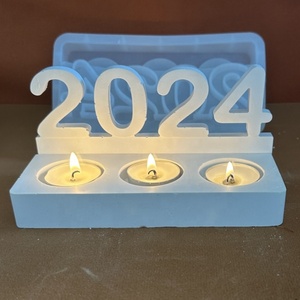 แม่พิมพ์ประดับ<span class=keywords><strong>บ้าน</strong></span>แบบทำมือสำหรับตกแต่ง<span class=keywords><strong>บ้าน</strong></span>เชิงเทียนคริสมาสต์สำหรับทำร่างกายทำจากเรซินซีเมนต์ยิปซั่มดินเหนียวพร้อมโลโก้แบบกำหนดเอง - Product Image 6