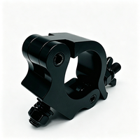 ZN08S50 Pince de fixation rapide en aluminium pour truss, compatible 44-53MM (1.73-2.09in), charge 500kg, pour éclairage de scène DJ, discothèque et événements.