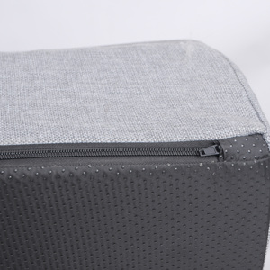 Soporte ortopédico, camas para perros de espuma viscoelástica, comodidad de felpa para todas las mascotas, patrón de Animal sólido, cama para dormir para perros de franela - Product Image 4