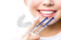 Gel Blanqueador Dental Profesional al 16% 35% HP, Jeringa de Gel para Dientes, Opciones con y sin Peróxido de Hidrógeno, Desensibilizante con Oro de 24k