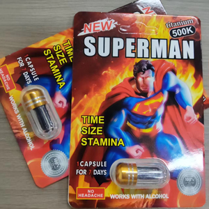 Best Effective Superman Capsule Energy Power Capsule for Man Men Male Enhancement Improve Time Size Stamina Delay - Product Image 1