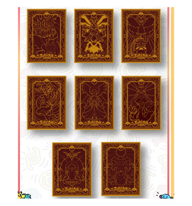 PY Nouveau jeu de cartes Pokémon personnalisées de Noël en carton artistique Pikachu et ses amis Crystal Studio, avec personnages, jeu de carrom portable - Product Image 6