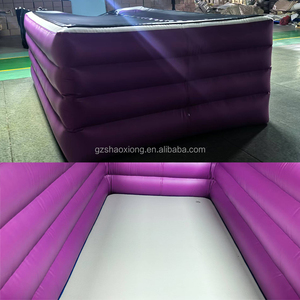 Pit de espuma de aire de PVC para gimnasio, suelo de fitness de aterrizaje, inflable, móvil, pista de aire, equipo de gimnasia, protección de entrenamiento - Product Image 5