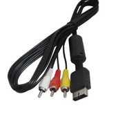 Câble de conversion AV 1.8m Audio Vidéo vers 5 RCA Câble AV Câble vidéo TV pour PS2/PS3 PS Game TV