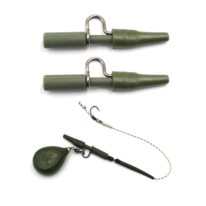 Clips de sécurité en <span class=keywords><strong>plomb</strong></span> robustes pour la pêche à la <span class=keywords><strong>carpe</strong></span>, clips de <span class=keywords><strong>plomb</strong></span> Zig Rig avec queue en caoutchouc, accessoire de pêche à la <span class=keywords><strong>carpe</strong></span> - Product Image 6