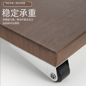 Roulement de roue inférieure pour porte de tiroir, roulement fluide, acier laminé à froid, design minimaliste - Product Image 5