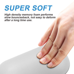 HZGAMER Antideslizante Reposamuñecas de silicona personalizadas Cojín de soporte de muñeca suave <span class=keywords><strong>Alfombrilla</strong></span> de <span class=keywords><strong>ratón</strong></span> - Product Image 3