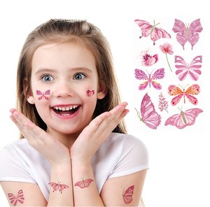 Butterfly Clavicle Temporary <b>Tattoo</b> Sticker Long Lasting Herbal Non Reflective <b>Paper</b> Decal for Body Art Professional Use - Product Image 5