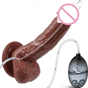 Su-jet dildos ekstrüzyon son derece simüle phallus ile su-jet özelliği yetişkin kadın mastürbasyon seks oyuncakları için - Product Image 1