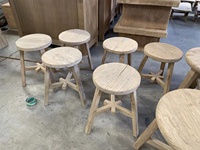 Table basse de récupération naturelle en bois recyclé antique chinois