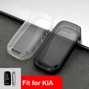 Funda Protectora para Llave de Coche de TPU Plástico DM para <span class=keywords><strong>Kia</strong></span> 2024 <span class=keywords><strong>Sportage</strong></span> <span class=keywords><strong>2023</strong></span> Niro Hybrid 2021 Sorento MQ4 2022 EV6 <span class=keywords><strong>GT</strong></span>-<span class=keywords><strong>Line</strong></span> K8 V6 - Product Image 1