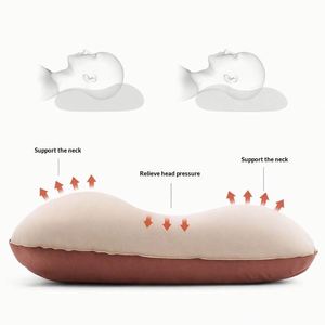 Almohada de Viaje Portátil Ligera y Cómoda de Espuma para Camping, Compresión de Aire - Product Image 2