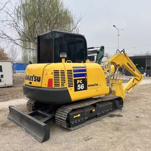 Low price Used Komatsu PC56 Excavator Used Mini 5 ton Komatsu Excavator Second Hand Excavtaor with CE/EPA in stock - Product Image 1