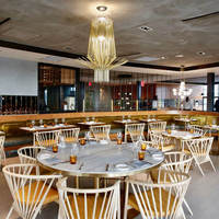 Ensemble de chaises de table à manger pour restaurant Mobilier moderne haut de gamme pour hôtel et restaurant