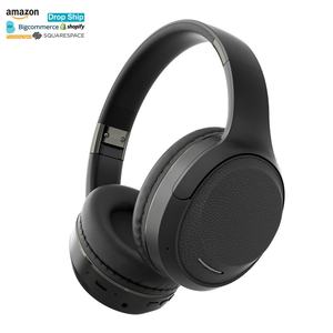 <span class=keywords><strong>Diadema</strong></span> de cuero sobre la oreja con micrófono Auriculares superiores Altavoz ligero Auriculares inalámbricos <span class=keywords><strong>para</strong></span> gimnasio de 40mm - Product Image 1
