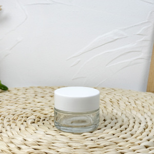 7ml 9ml Black Thick <b>Airtight</b> Three Compartment Wax Glass <b>Jars</b> with CR Lids - Product Image 1