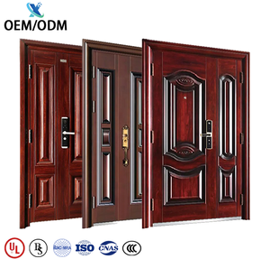 Fabricant/Usine/OEM/OEM Portes en acier blindées de sécurité extérieures en acier inoxydable de conception moderne <span class=keywords><strong>turque</strong></span> pour les maisons - Product Image 1