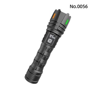 ไฟฉาย BaiFeng แบบชาร์จซ้ำได้ ไฟ LED ซูมได้ ชาร์จผ่าน USB พร้อมหน้าจอดิจิตอล ไฟฉายยุทธวิธี - Product Image 5
