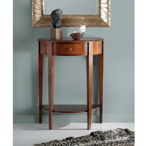 Empire Console con 1 cassetto e pianeta legno soggiorno mobili per ingresso camera da letto Hotel scuola arredamento con deposito - Product Image 1