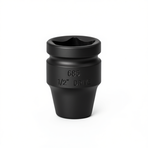 685 <b>Impact</b> <b>Socket</b> 1/2 Inch Drive Metric Hex <b>Socket</b> For Power Screw Drivers - Product Image 2