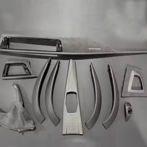 Set Trim Interior Dashboard Serat Karbon Asli Pengganti untuk BMW Seri 3 4 F30 F31 F32 F33 F34 F36 F80 F81 F82 F83 F84 - Product Image 5